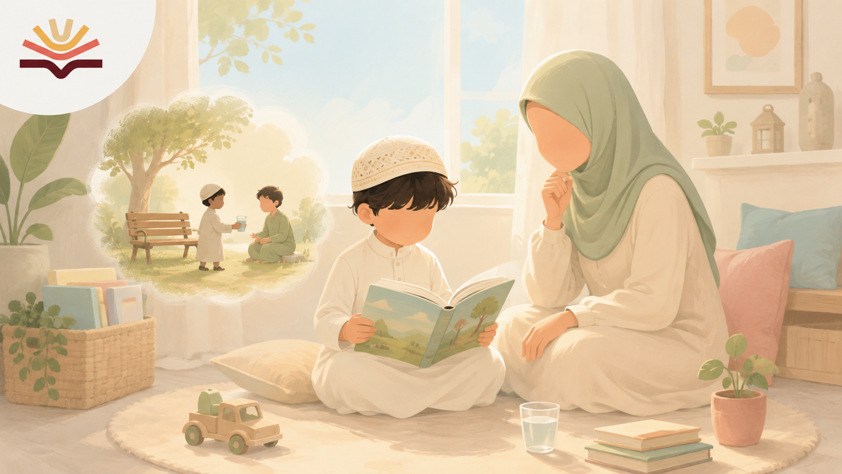 Arabic Moral Stories for Kids: 4 Easy Stories
