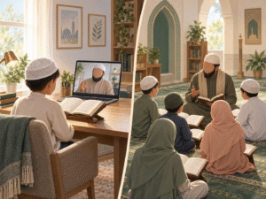 Online Quran vs Local Madrasa UK