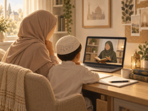 Parent choosing a Quran teacher for kids in the UK