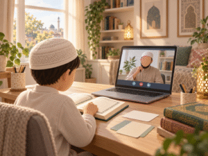 Quran level assessment before joining an online Quran academy